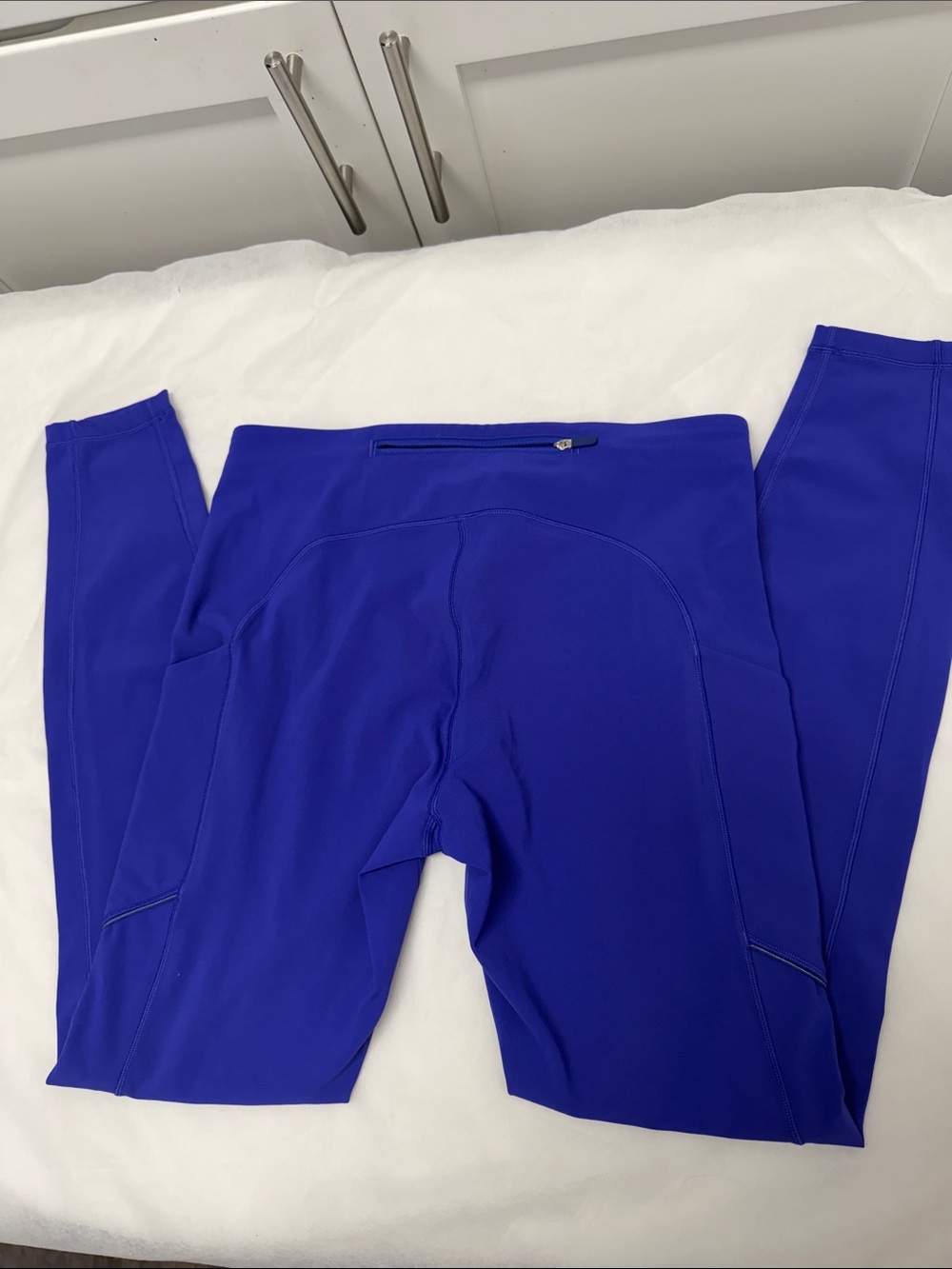 lululemon athletica Royal Blue High-Rise Leggings with Zip Pocket